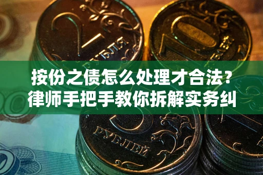 济南按份之债怎么处理才合法？律师手把手教你拆解实务纠纷