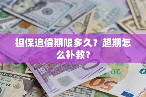 济南担保追偿期限多久？超期怎么补救？
