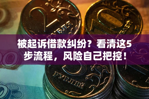 济南被起诉借款纠纷？看清这5步流程，风险自己把控！